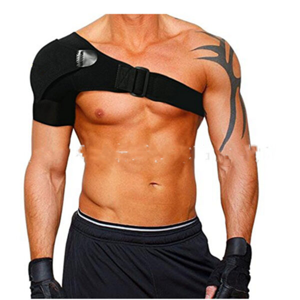 Neoprene Brace Dislocation Injury Arthritis Pain Shoulder Support - Image 7