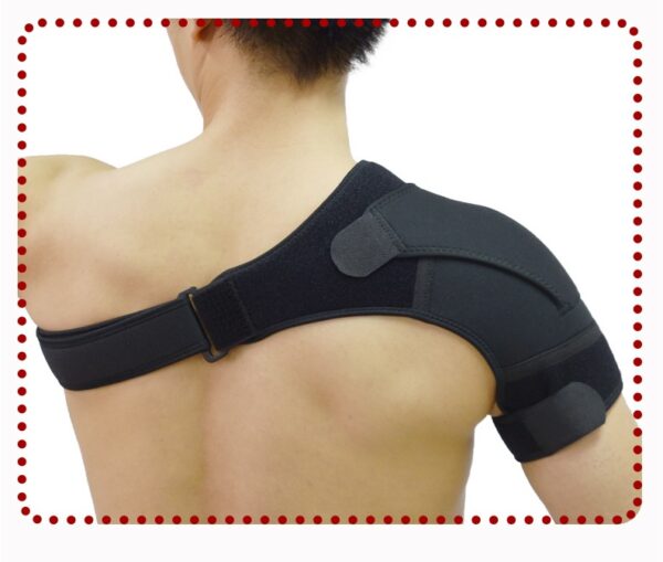 Neoprene Brace Dislocation Injury Arthritis Pain Shoulder Support - Image 5