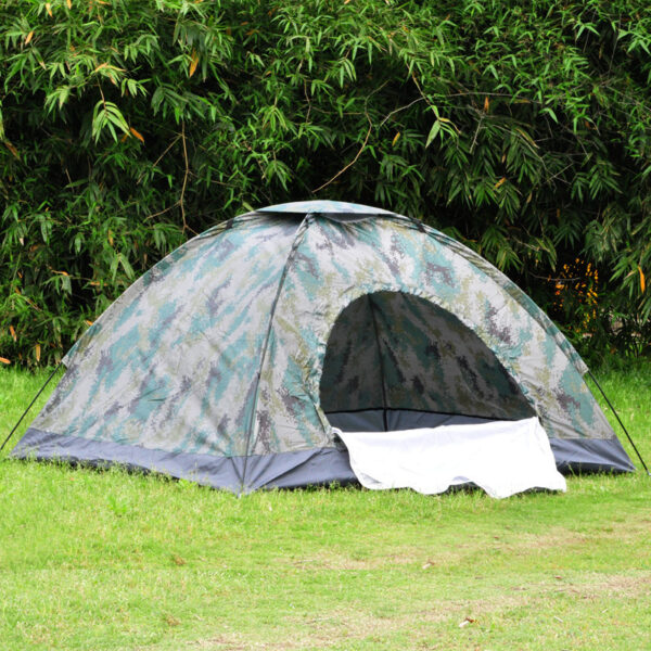 Double Camouflage Tent Leisure Tent Outdoor Camping Tent - Image 4