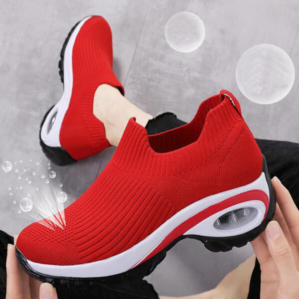 Sneakers Women Air Cushion Mesh Breathable Running Sports Shoes - Image 6