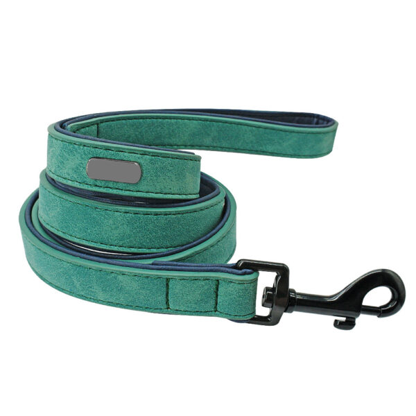 Pet Dog Leash Pull-resistant Leather Products - Image 5