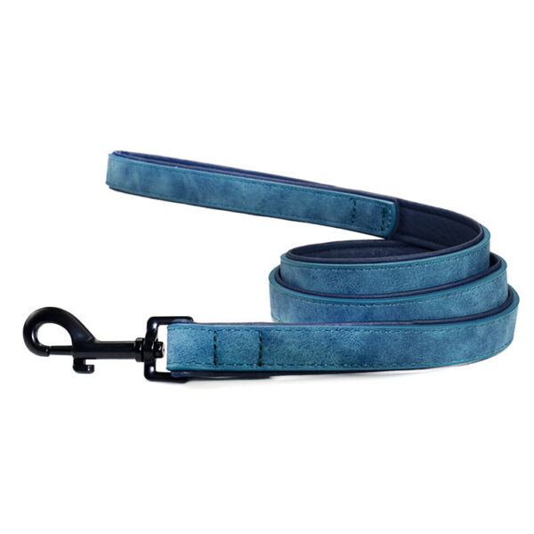 Pet Dog Leash Pull-resistant Leather Products - Image 4