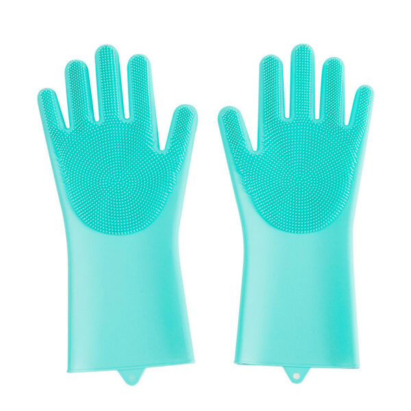 Silicone Dog Grooming Hair Comb Puppy Brush Glove Bath Cleaning Brushes Small Dog Cat Massage Pet Grooming Gloves - Image 7