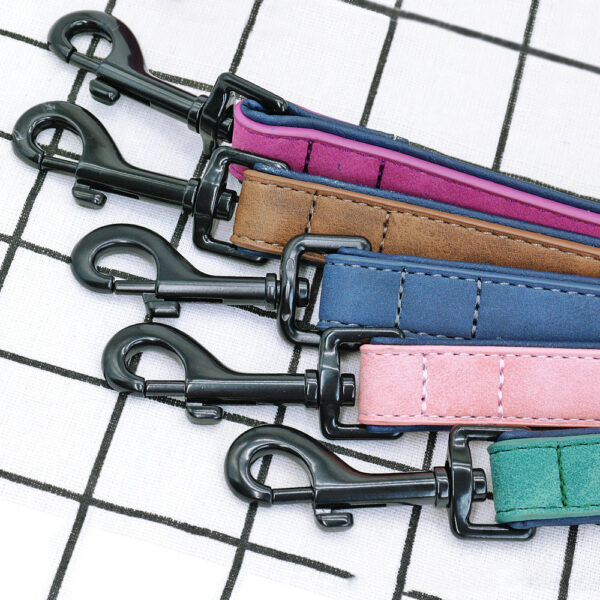 Pet Dog Leash Pull-resistant Leather Products - Image 7